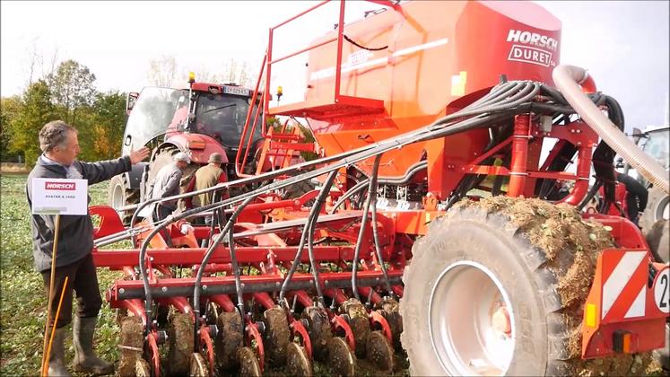 Preview image for the video "Focus sur le semoir SD Horsch Avatar 6" - Vignette.
